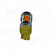 T10 / 194 / 168 / W5W 7.5W 500lm 5-LED Orange Car Steering Light / Tail Light / Headlamp (12~24V)