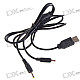 USB Data and Charging Cable for PSP 3000/2000/1000 (110cm-Length)
