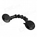 360 Degree Rotation Car Phone Tablet PC Suction Cup Holder Stand - Black