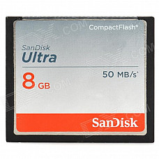 Genuine Sandisk Ultra CompactFlash CF Memory Card - 8GB (50MB/S 333X)