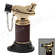 JOBON ZB-821A Elbow Boutique Into Desktop Cigar Lighter - Golden + Brown