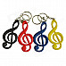 DEDO MG - 59 PVC Key Chain High Notes Key Chain Fashion Key Chain - Multicolor