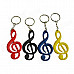 DEDO MG - 59 PVC Key Chain High Notes Key Chain Fashion Key Chain - Multicolor
