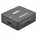 HDMI to AV / CVBS L/R Video Converter - Black