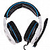 SADES SA-903 Multifunctional Stereo Headphones w/ Microphone for Computer - Black + White + Blue