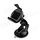 360 Degree Rotation Car Suction Cup Stand Holder Mount Bracket for GPS / Cell Phone - Black