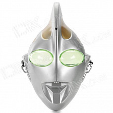 506 Plastic Talking Ultraman Mask - Silver