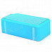 Portable Multi-Funcion Bluetooth v2.1 Speaker w/ FM / TF - Blue