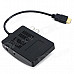 MEIEGO T2-01 H.264 1080P DVB-T T2 MPEG4 Digital TV Receiver w/ HDMI / AV / USB / Remote Controller