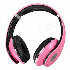 Feiner FE-1513 Stereo Headphones Headset w/ Microphone - Pink (3.5mm Plug / 160cm-Cable)