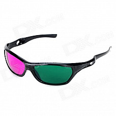 3D Anaglyphic Glasses - Green + Purple