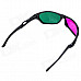 3D Anaglyphic Glasses - Green + Purple