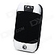 GPS303 GSM / GPRS / GPS Car / Handheld Positioning Tracker Device - Black + Silver White