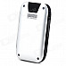 GPS303 GSM / GPRS / GPS Car / Handheld Positioning Tracker Device - Black + Silver White