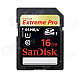 SanDisk Extreme Pro 16 GB SDHC Class 10 UHS-1 Flash Memory Card 95MB/s SDSDXPA-016G-X46