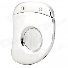 High Quality Stainless Steel Cigar Cutter - Silver