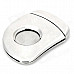 High Quality Stainless Steel Cigar Cutter - Silver