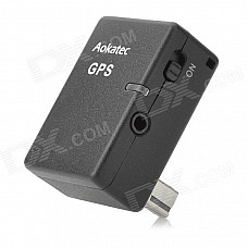 AK-G7 Wireless GPS Receiver w/ Shutter Release Interface for DSLR Camera Nikon D7000 + More - Black