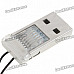 World's Smallest SDHC MicroSD TransFlash TF USB 2.0 Card Reader Keychain (Random Color)