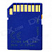 Transcend SDHC 600X Class 10 600X SD Card - Blue + Red + Multicolored (64GB)