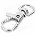 Zinc Alloy Keychain Set - Silver (10 PCS)