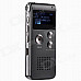 THCHI CM-11 Rechargeable Digital Voice Recorder MP3 Player - Gray (8GB)