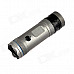 PANNOVO Rain Resistant Mini Flashlight Shaped 1080P 5.0MP HD Wide Angle Aluminum Alloy Sport DV DVR