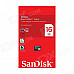 SanDisk 16GB microSDHC Flash Memory Cards