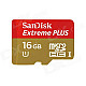 SanDisk 16GB Mobile Extreme Plus 533x microSDHC UHS-I Flash Memory Cards 80MB/s