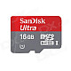 SanDisk 16GB Mobile Ultra 200x MicroSDHC Flash Memory Cards 30MB/s