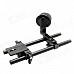 DEBO Follow Focus with 15mm Rail Rod Support and Quick Release Plate Base for SLR Cameras