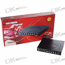 Car Mobile Digital DVB-T TV Receiver Tuner Box with Remote Control