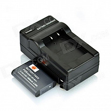 DSTE NP-BX1 Battery & Charger for Sony RX100 II(M2/Mark2) DSC-RX1 RX1R HX50 HX300 WX300 AS15 Camera