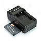 DSTE NP-BX1 Battery & Charger for Sony RX100 II(M2/Mark2) DSC-RX1 RX1R HX50 HX300 WX300 AS15 Camera