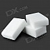 Professional Car Washing Cleaning Sponge Pads - White (6 PCS)