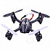 X6 2.4G 4-CH Remote Control Quadcopter Toy with LCD Screen - White + Black