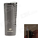 COHIBA 5374 Mini Portable Jet Flame Strong Fire Windproof Refillable Lighter - Tarnish