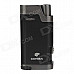 COHIBA 5373 Mini Portable Jet Flame Strong Fire Windproof Refillable Lighter - Black + Silver Gray