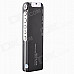 1" LED Professional Digital Voice Recorder Dictaphone MP3 Player - Black (4GB)