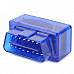 KGD KGD327 Super Mini ELM327 OBD2 Bluetooth V1.5a Car Diagnostic Tool - Blue