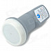 LNB-006 Universal 6.5dB Signal KU Band LNBF - White + Black + Multicolored