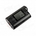PANNOVO 1.5" LCD 12.0 MP CMOS 1080P HD 140 Degree Waterproof Sports Camera w/ IR Remote - Black
