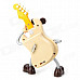 C1GL Guitar Doll Music Box - Yellow + Grey + Multi-Colored