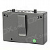 YSX-68 Portable Multi-function Amplifier w/ TF Card Slot + USB + FM Radio - Black