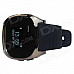 RuiQ 1.5" LCD Smartwatch Bluetooth V3.0 Watch Support Message Display, Answer Phone Calls - Black