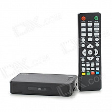 Mini 1080P Full HD Media Player w/ HDMI / USB / SD / VGA - Black