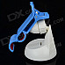 Car 360 Degree Rotation Mount Holder for Samsung / HTC / IPHONE - Blue + White