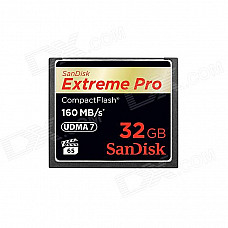 SanDisk 32GB Extreme Pro CompactFlash Flash Memory Card 160MB/s