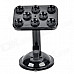 JX 1-020 Universal Car Suction Cup Stand Holder for Cellphone / GPS - Black