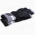 Chthi YMX-B2 Bluetooth Talking Warm Knitted Winter Gloves w/ Speaker for Cellphone - Black Grey